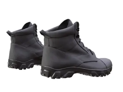 Boots Low-poly 3D model order