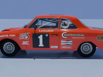 IKA Renault Torino TC 1971 3D model
