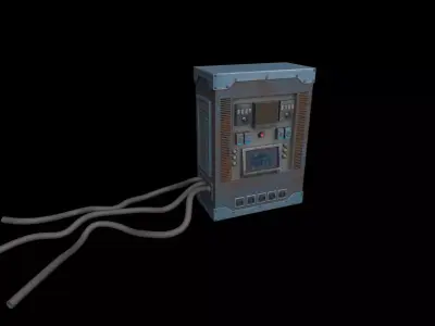 Power Generator 3D model buy