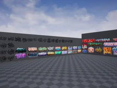Graffiti Pack Decals III Texture