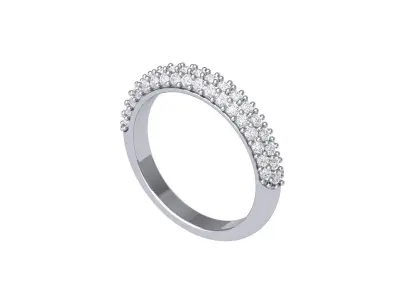 Wedding Ring 3D print model 62
