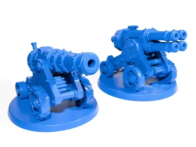 Fantasy Cannons 3D print model