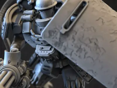 Drake Static 100mm Set 3D print model