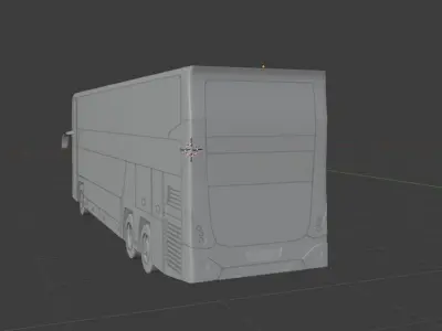 VDL Futura FDD2 Low Poly 3D model