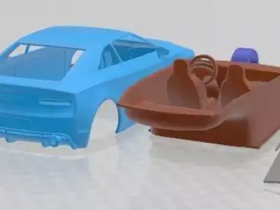 Audi Quattro 2012 Printable Car  3D print model