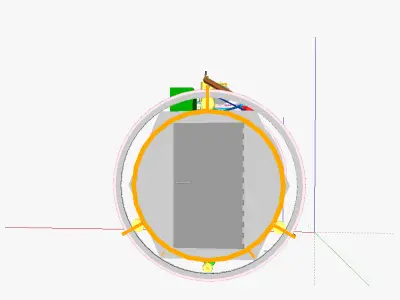 AT dicycle 3D model