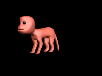 monkey 3d models 3ds max file autodesk fbx file obj file 3D model