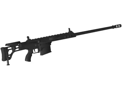 Barrett Model 98  3D model