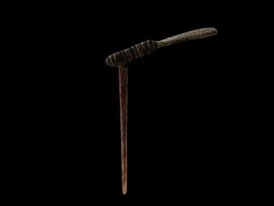 Prehistoric Weapon Low-poly 3D model