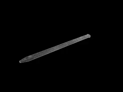 Anydrafts Metal chisel 01 Low-poly 3D model