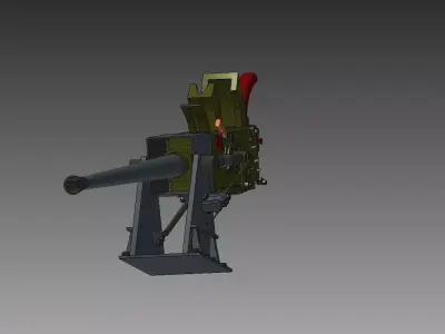 Weapons AC-130 Herculesfor building kit  3D print model