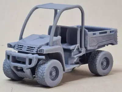 John Deere Gator 855D UTV in 1 to 24 scale 3D print model