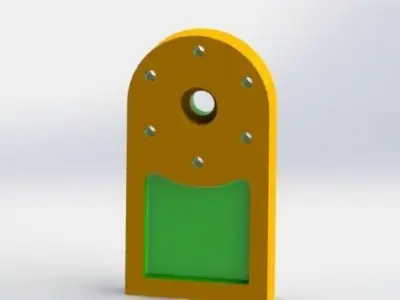 pillar support 3D model