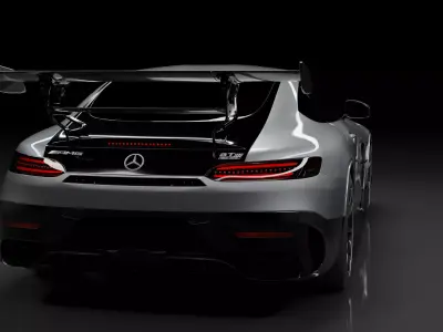 Mercedes AMG GT Black Series 2021 3D model