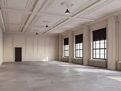 Loft interior 8 3D model