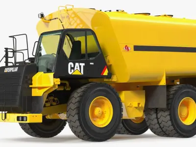 CAT 775 Water Truck 3D model