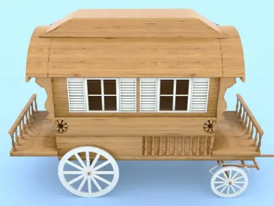 Caravan 3D model