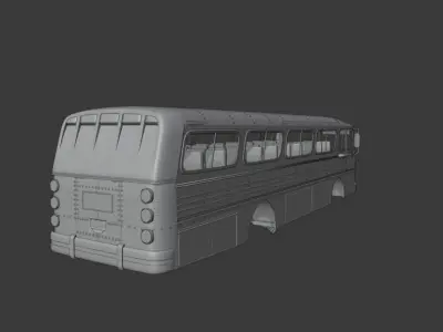 Onibus bus coach  3D model