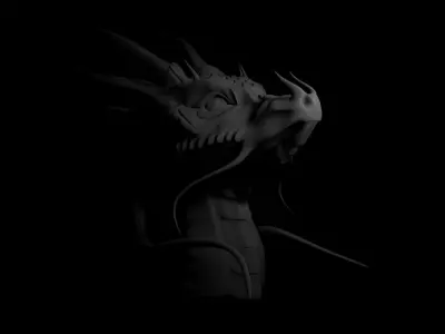 Dragon Head 3D model order