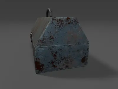 Old ToolBox Free low-poly 3D model purchase