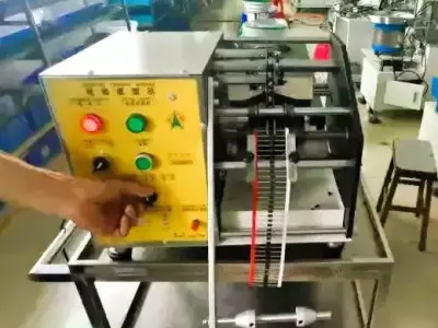 Resistor and Capacitor Lead Cutting and Forming Machine 3D model