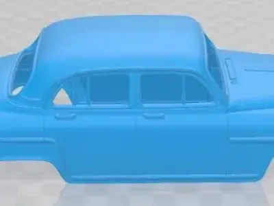 Seat 1400 1957 Printable Body Car 3D print model
