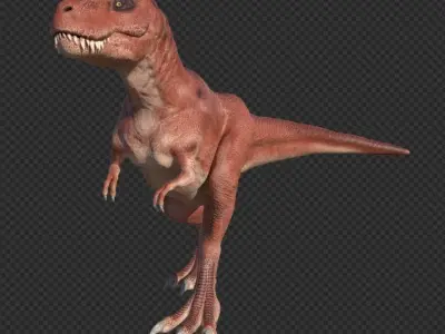 Tyrannosaurus Rex Low-poly 3D model purchase