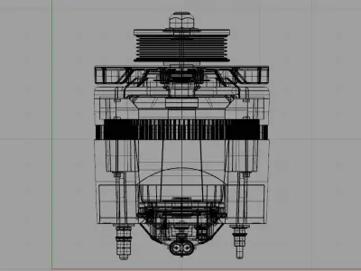 Alternator Free 3D model