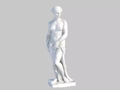 bath of venus Low-poly 3D model