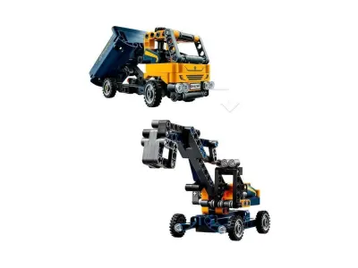 PixelBricks3D - LEGO Dump Truck  3D print model