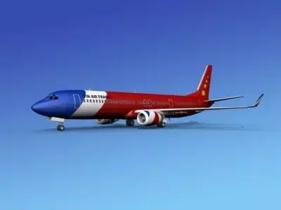 Boeing 737-900ER Vin Air France 3D model