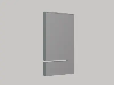 Basic Street Light Poster - Geometry Only No Textures 3D model