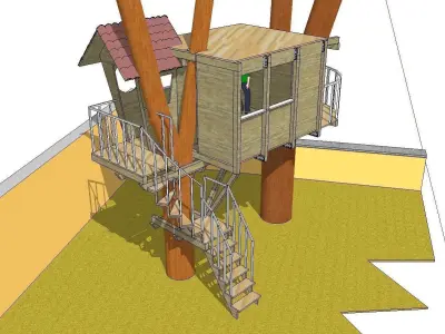 Creative Design-Holiday Cabin-0136 3D model