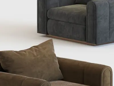 Armchair  Ludovica Mascheroni 3D model