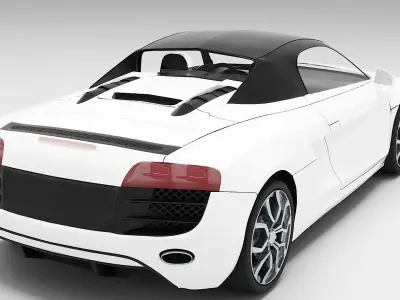 Audi R8 Free 3D model shop