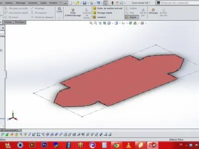 Simple Tools Box Holder M1 Free 3D model