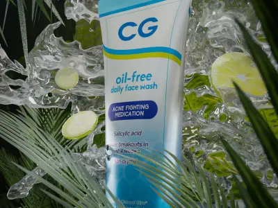 Face Wash Product 3D Model Tube 3D model