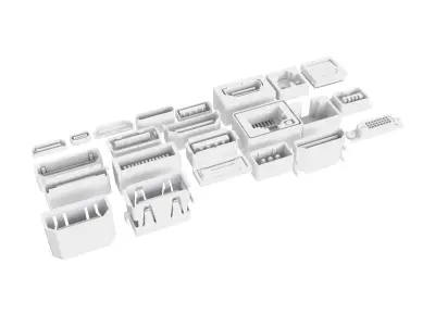 Ports 3D model