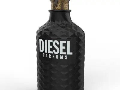 Luxurious Perfume 3D Model  3D model