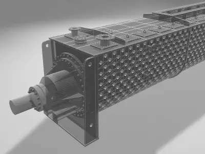 Industrial Mixer 3D model