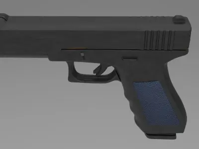 Glock 17 Free low-poly 3D model purchase