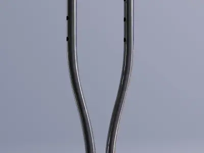 Medical Crutch 3D model