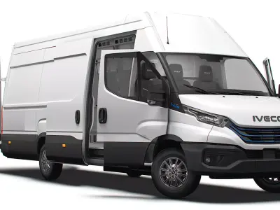 Iveco eDaily Van L5H3 HQ Interior 2024 3D model