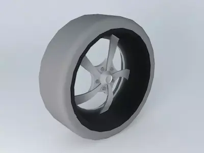 Tuner wheel Free 3D model