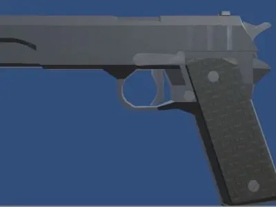 Colt M1911A1 Free 3D model