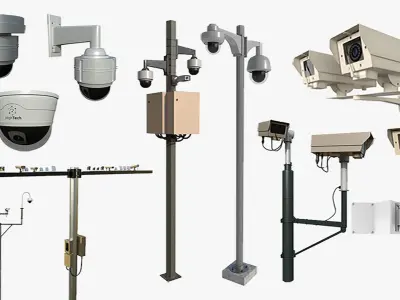 Security Camera 3D model