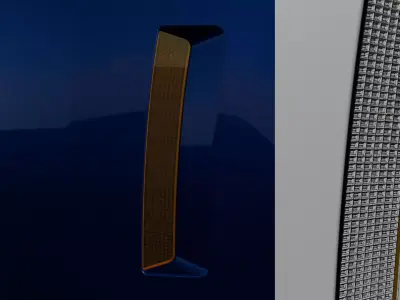 Nissan 350Z Exterior High Precision Mesh NURBS-Based 3D model