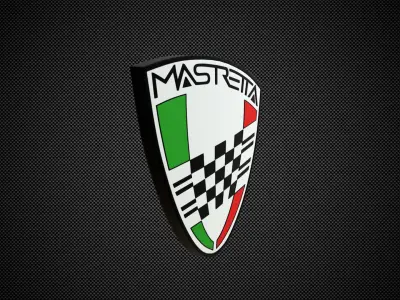 mastretta logo 3D model