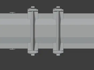 H0 1-87 scale Smmnps Flat Wagon 3D print model