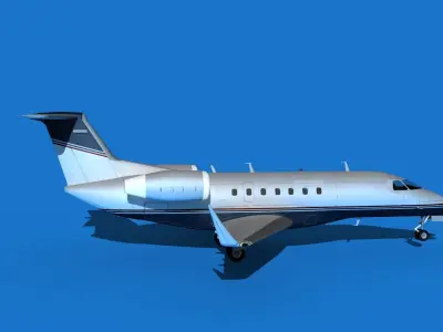 Embraer Praetor 600 V02 3D model